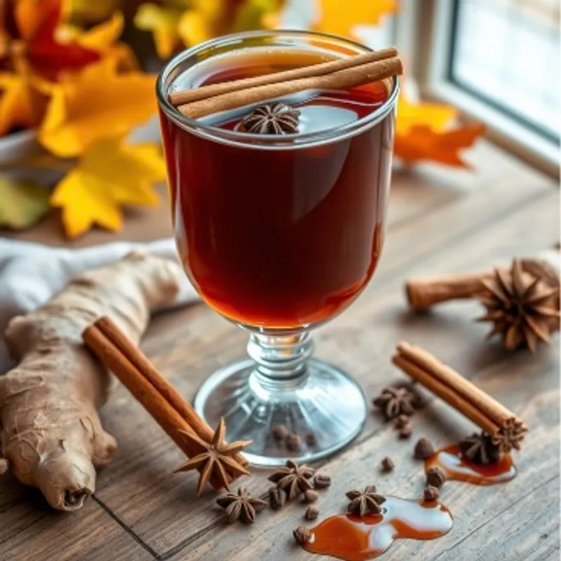 Spiced Molasses Kvass image